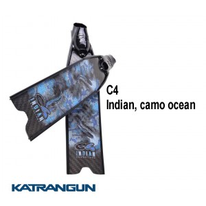Карбоновые ласты С4 Indian camo ocean SF