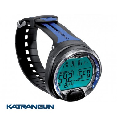 Декомпрессиметр наручний Cressi Sub Leonardo; чорно-синій