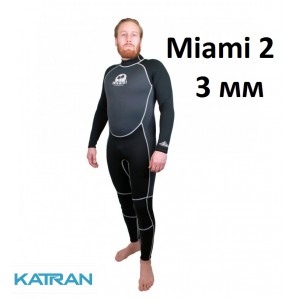 Гидрокостюм для дайвинга и снорклинга Scorpena Miami 2; 3 мм