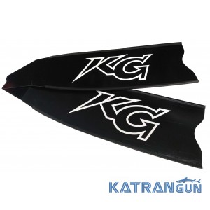 Стеклопластиковые лопасти для ласт KatranGun Black