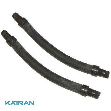 Резиновые тяги для ружей-арбалетов Beuchat парные, черные, 13мм, длина 16см