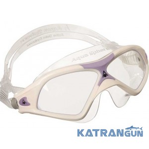 Женские очки для плавания Aqua Sphere Seal XP 2 Lady; линзы прозрачные
