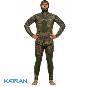 Гідрокостюм для підводного полювання Marlin Skilur Pro Green 7 мм