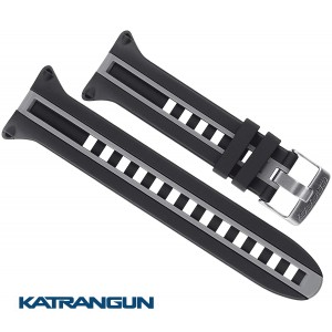 Ремешок для Cressi NEWTON/DRAKE TITANIUM, чёрный