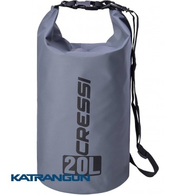 Гермомешок для подводной охоты Cressi Sub Dry Bag Grey 20 л