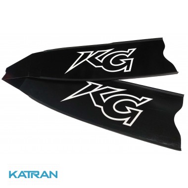 Стеклопластиковые лопасти для ласт KatranGun Black