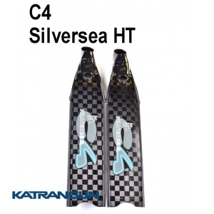 Карбоновые ласты для подводной охоты и фридайвинга C4 Silversea HT 