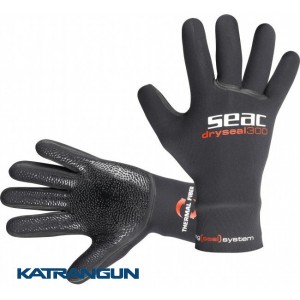 Рукавички для підводного полювання і дайвінгу Seac Sub Dry Seal 500