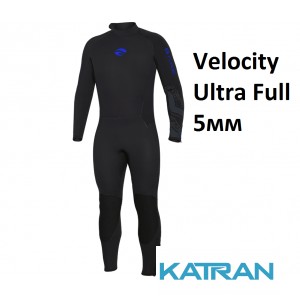 Гидрокостюм для дайвинга Bare Velocity Ultra Full 5 мм