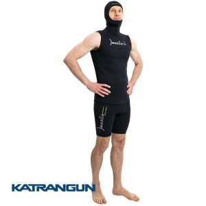 Майка Marlin Hooded Vest Nylon 2 мм Black