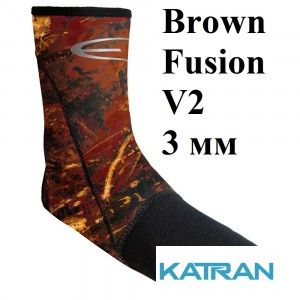 Носки с усилением Epsealon Brown Fusion V2 3 мм
