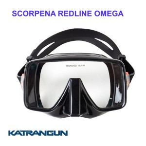 Маска для підводного полювання Scorpena RedLine Omega
