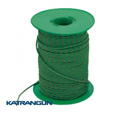 Нейлоновий зелено-черный линь Mares 2 мм 100 м