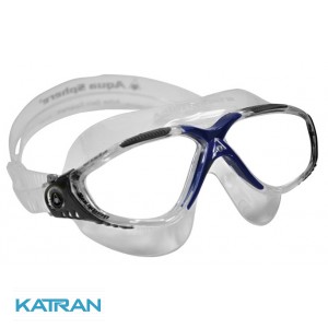 Очки для плавания Aqua Sphere Vista, линзы прозрачные