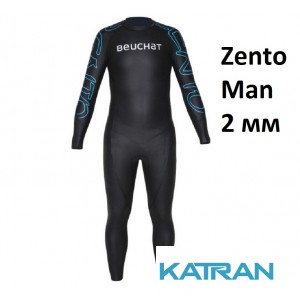 Мужской гидрокостюм для триатлона Beuchat Zento Man 2 мм