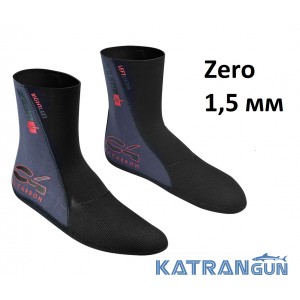 Шкарпетки фридайвинг підводне полювання C4 Zero 1,5 мм