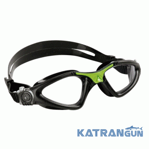 Стильные очки для плавания Aqua Sphere Kayenne; линзы прозрачные