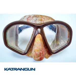 Маска для підводного плавання BS Diver Covert; коричневий камуфляж (БЕЗ БОКСУ)