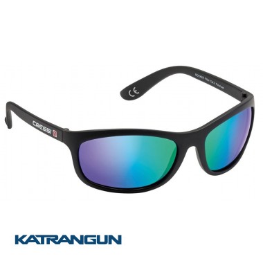 Солнцезащитные очки Cressi Sub Rocker зеркальные стекла, зеленые