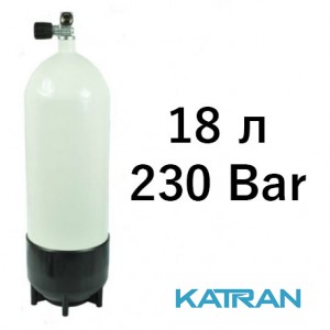 Балон для дайвінгу 18 літрів Vitkovice, 230 Bar
