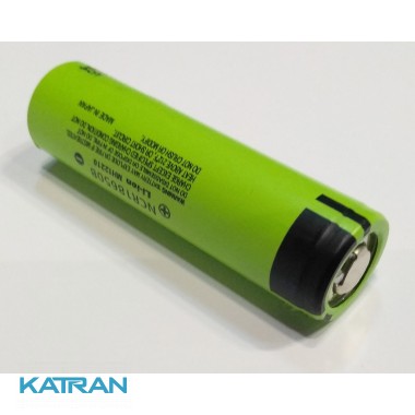 Аккумулятор для подводного фонаря 18650 Panasonic, 3400 mA/h, без платы защиты