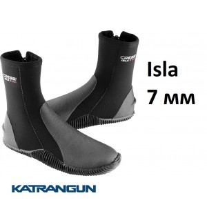 Дайверські боти Cressi Isla 7 мм з блискавкою