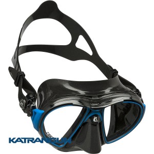 Маска для дайвинга Cressi Sub Air Crystal; черный/синий