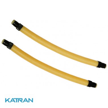 Резиновые арбалетные тяги Beuchat парные, прозрачные, 16 мм, длина 13 см