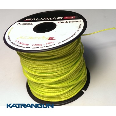 Линь для подводных ружей Salvimar Acidyne 1,3 мм; салатовый