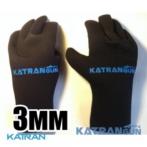 Перчатки для подводной охоты KatranGun Hunter 3 мм; нейлон/нейлон