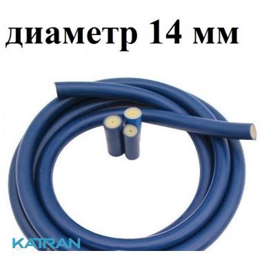Тяги на арбалет в бухтах Prime Line (на метраж); 14 мм; прозора у синій оболонці