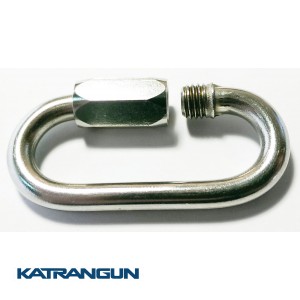 Карабин на подводное ружье BS Diver, 5 см, резьбовой, нержавеющий