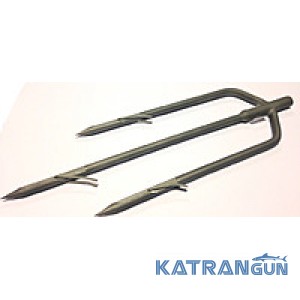 Титановый трезубец для подводного ружья Katrangun Pro