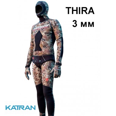 Гідрокостюм з камуфляжним малюнком Pathos Thira, 3 мм
