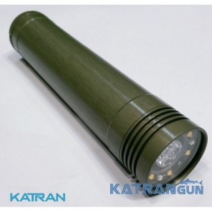 Мощный фонарь для подводной охоты Днепр 8 (без аккумуляторов и зарядки)