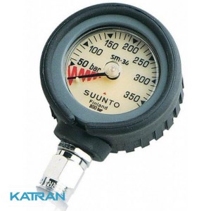 Аналоговый манометр Suunto SM-36/300; с резиновым кожухом