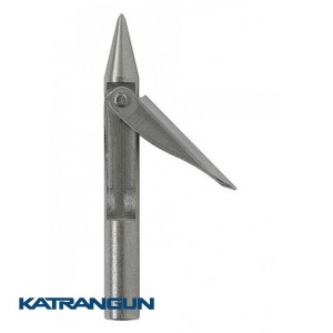 Наконечник гальванізований Salvimar Lazio з 1 прапорцем