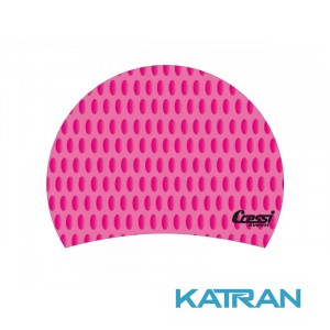 Жіноча шапочка для басейну Cressi Sub Lady Cap pink