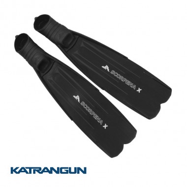 Ласти для підводного полювання пластикові Scorpena X3