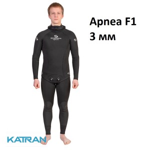 Гидрокостюм для занятий фридайвингом Scorpena Apnea F1; 3 мм