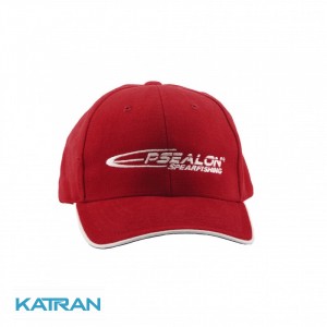 Бейсболка з логотипом Epsealon; червона