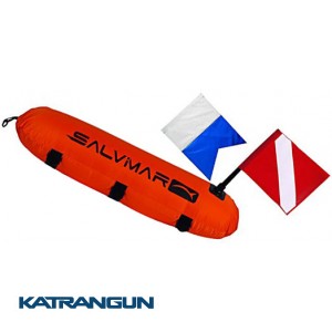Cигнальний буй з двома прапорами Salvimar Torpedo