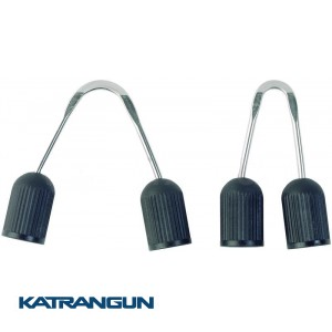 Комплект из двух зацепов BIG и SMALL Salvimar; c нейлоновыми желудями