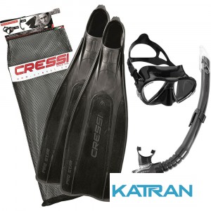 Набір для снорклінгу Cressi Sub Pro Star
