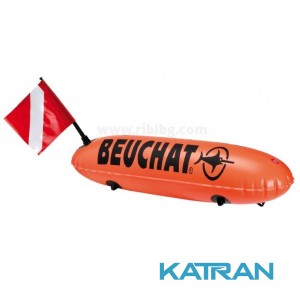 Буй для дайвінгу з прапорцем Beuchat Long Buoy