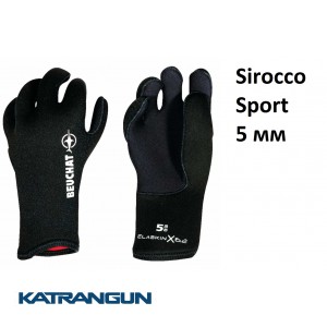 Перчатки для подводной охоты Beuchat Sirocco Sport 5 мм