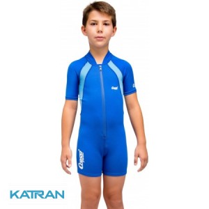 Дитячий гідрокостюм для плавання Cressi Sub Kid Shorty 1,5 мм; синій; для хлопчика