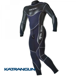 Мужской гидрокостюм для водных видов спорта Seac Sub Body Fit 1,5 мм