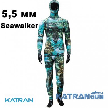 Гидрокостюм для подводной охоты Salvimar Seawalker 5.5 мм