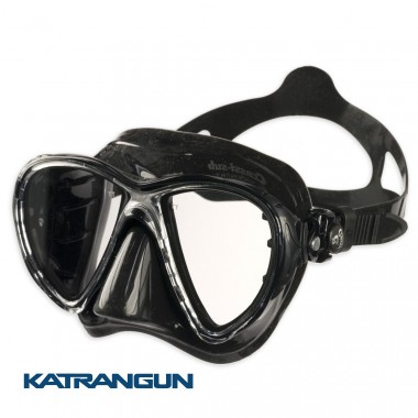 Маска для підводного плавання Cressi Sub Big Eyes Evolution; чорна